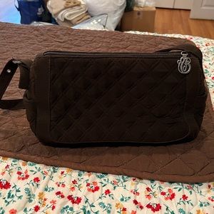 Brown Vera Bradley quilted purse. Excellent condition, from a non smoking home.